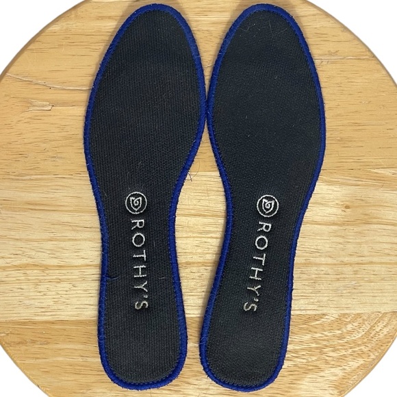 Rothy’s Retired The Flat Cloud Grey Birdseye Size 9 Slip On Flats - Picture 5 of 6